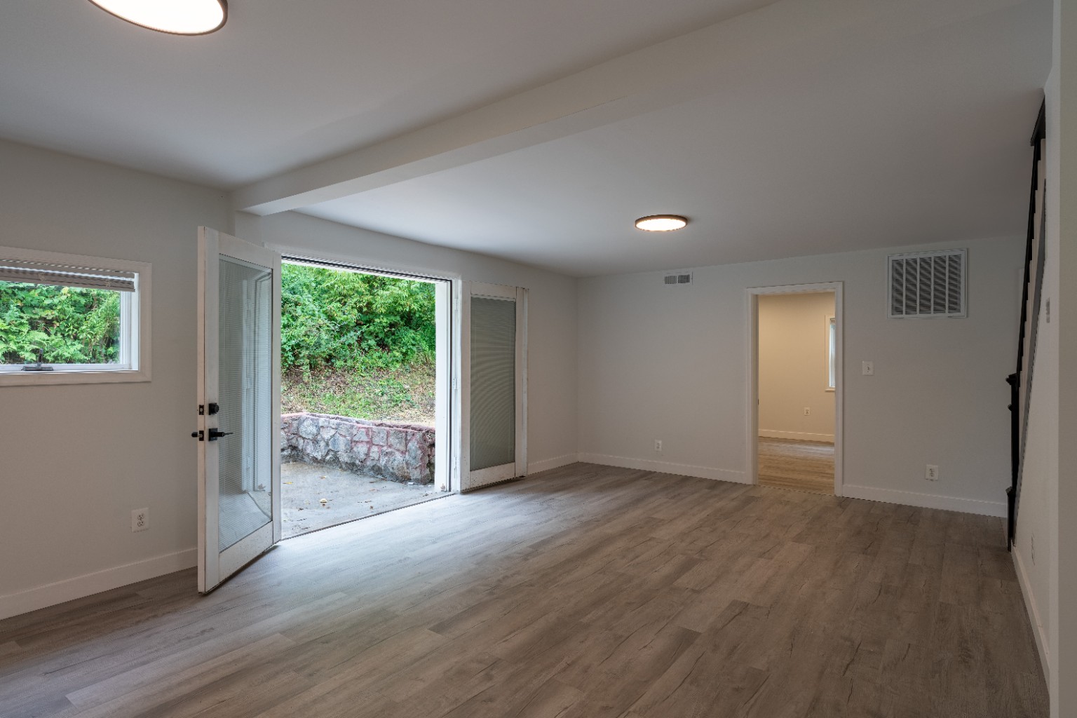 Living area at Hoffman Hollow