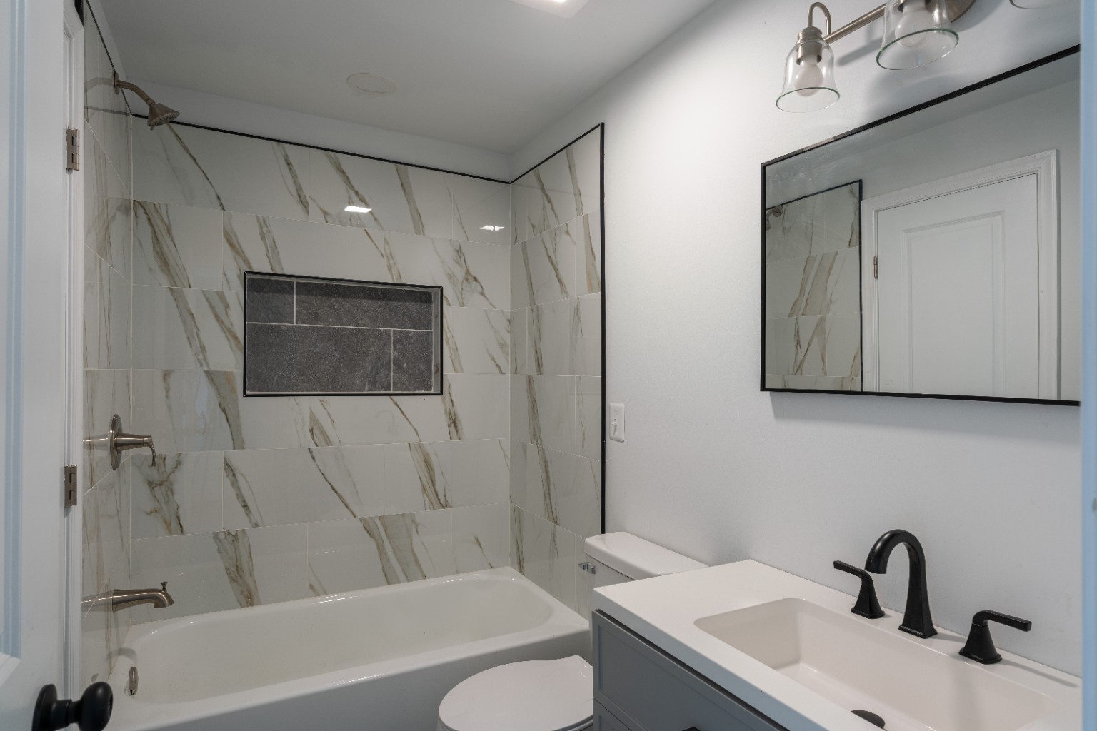Bathroom with shower at Hoffman Hollow
